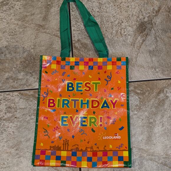 Official Legoland Birthday Gift Bag "Best Birthday Ever" 2024 Kids Party Gift - Picture 1 of 10